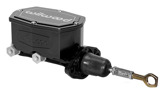 TANDEM COMPACT MASTER CYLINDER,64-73 MUSTANG,7/8",BLACK