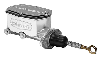 TANDEM COMPACT MASTER CYLINDER,64-73 MUSTANG,7/8",CHROME