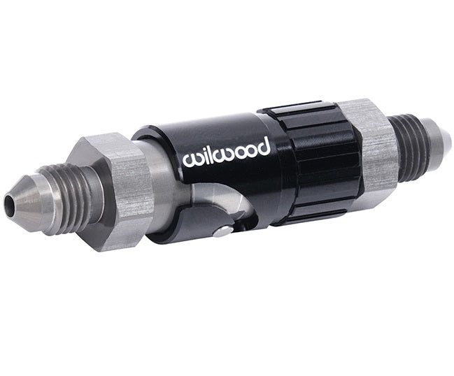 DRY BREAK NO-BLEED QUICK DISCONNECT BRAKE LINE FITTING KIT,-3 AN / -3 AN