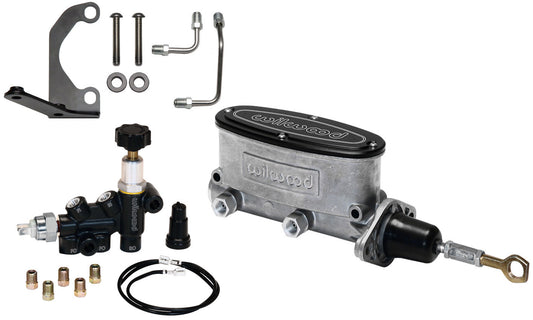 TANDEM MC & PROPORTIONING VALVE SET,64-73 MUSTANG