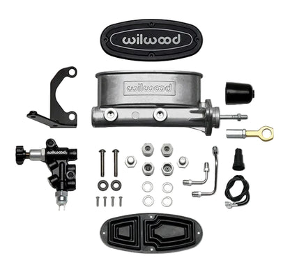 TANDEM MC & PROPORTIONING VALVE SET,64-73 MUSTANG,15/16"