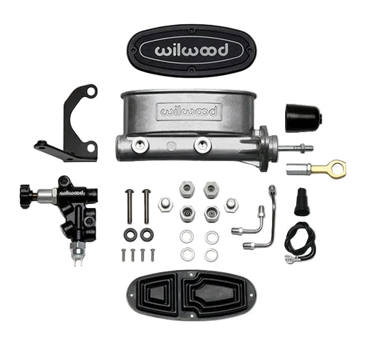 TANDEM MC & PROPORTIONING VALVE SET,64-73 MUSTANG,15/16"