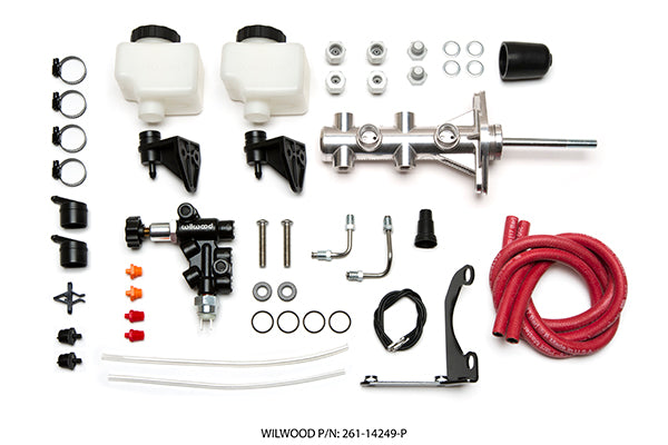 TANDEM REMOTE MASTER CYLINDER & VALVE SET,7/8