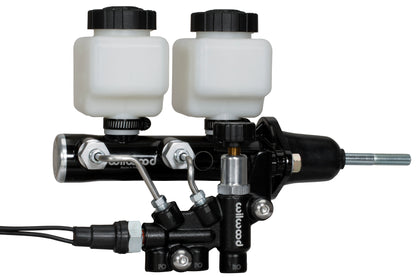 TANDEM REMOTE MASTER CYLINDER & VALVE SET,15/16",BLACK
