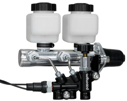 TANDEM REMOTE MASTER CYLINDER & VALVE SET,1",POLISHED
