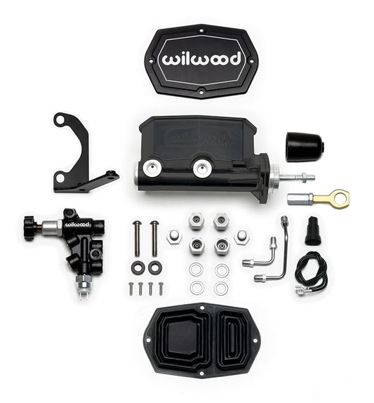 TANDEM COMPACT MC & VALVE,15/16,64-73 MUSTANG,BLACK
