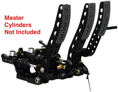 TRIPLE FLOOR MOUNT PEDAL ASSEMBLY,REAR ENGINE CARS,CLUTCH,BRAKE,THROTTLE