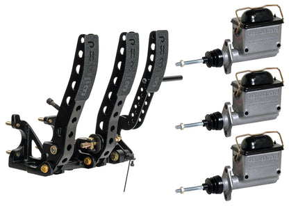 BRAKE CLUTCH & THROTTLE PEDAL ASSEMBLY,FLOOR,5.25:1,W/3 M/C,3/4",7/8",1"