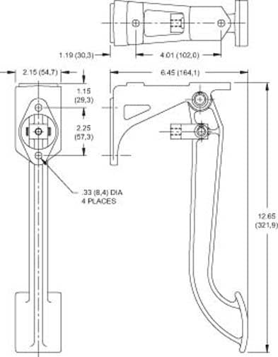 clutch pedal deutsch CLUTCH PEDAL,LONG,WITH MASTER CYLINDER