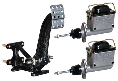 BRAKE PEDAL ASSEMBLY,FLOOR,BALANCE BAR,6:1,DUAL M/C,7/8" & 1"