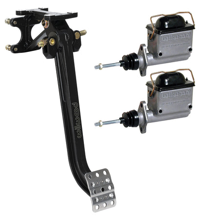 BRAKE PEDAL ASSEMBLY,SWING,BALANCE BAR,10:1,DUAL M/C,7/8" & 1"