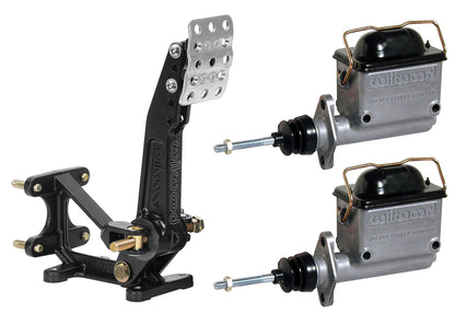 BRAKE PEDAL ASSEMBLY,FLOOR,BALANCE BAR,5.25-6:1,DUAL M/C,7/8" & 1"