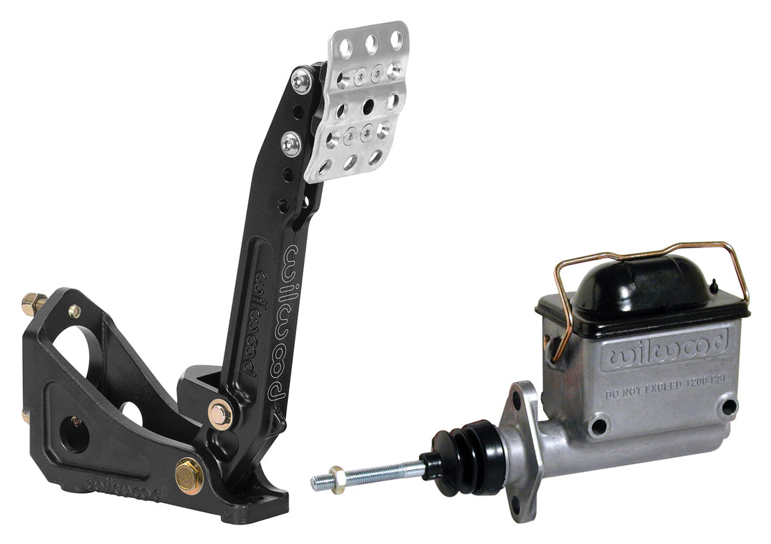 BRAKE OR CLUTCH PEDAL,FLOOR,5.25-6:1,W/ MASTER CYLINDER,3/4"
