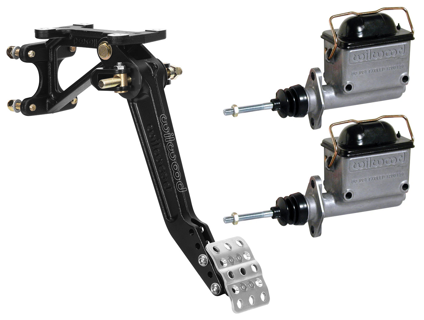 BRAKE PEDAL ASSEMBLY,SWING,BALANCE BAR,6.25-7:1,DUAL M/C,7/8" & 1"