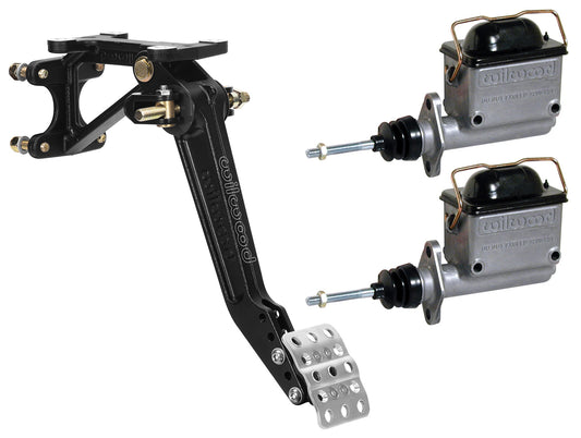 BRAKE PEDAL ASSEMBLY,SWING,BALANCE BAR,6.25-7:1,DUAL M/C,7/8" & 1"