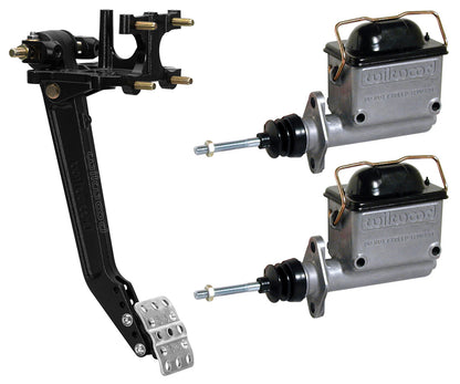 BRAKE PEDAL ASSEMBLY,REVERSE SWING,BALANCE BAR,5.25-6:1,DUAL M/C,7/8" & 1"
