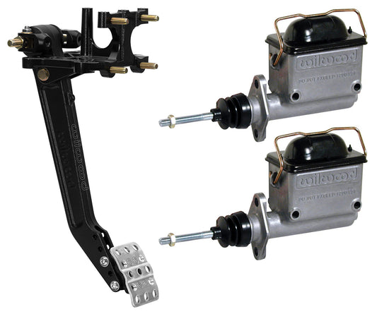 BRAKE PEDAL ASSEMBLY,REVERSE SWING,BALANCE BAR,5.25-6:1,DUAL M/C,7/8" & 1"