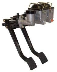DUAL REVERSE SWING PEDAL KIT,3 MASTER CYLINDERS,SHORT