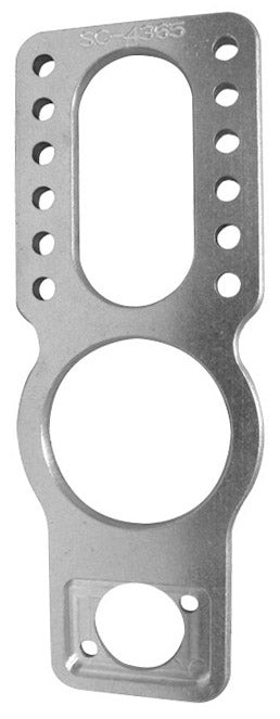 UPPER STEERING GEAR MOUNT,ALUM,BOTTOM S/