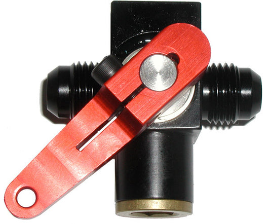 FUEL VALVE,3 WAY,DASH MOUNT,-6 AN