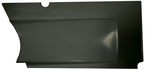 KICK PANEL,UPPER,RIGHT,HORIZ/SPLIT,BLACK