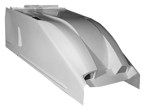 HOOD,DUAL DUCT,COOL AIR,WHITE