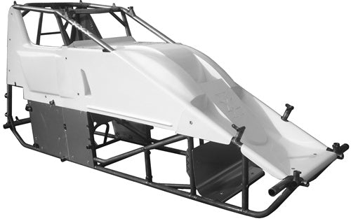 CHASSIS KIT,B,BODY/TIN ,RAISED RAIL,87,2"TAL
