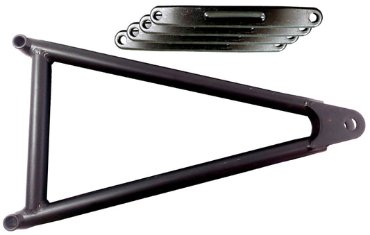 JACOBS LADDER W/STRAPS,BLACK,13 5/8