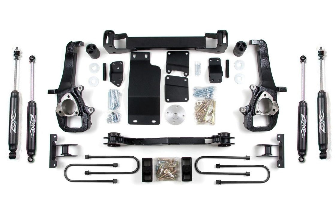 ZONE 2002-2005 DODGE RAM 1500 4WD 5" SUSPENSION LIFT KIT