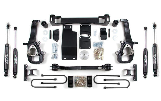 ZONE 2002-2005 DODGE RAM 1500 4WD 5" SUSPENSION LIFT KIT