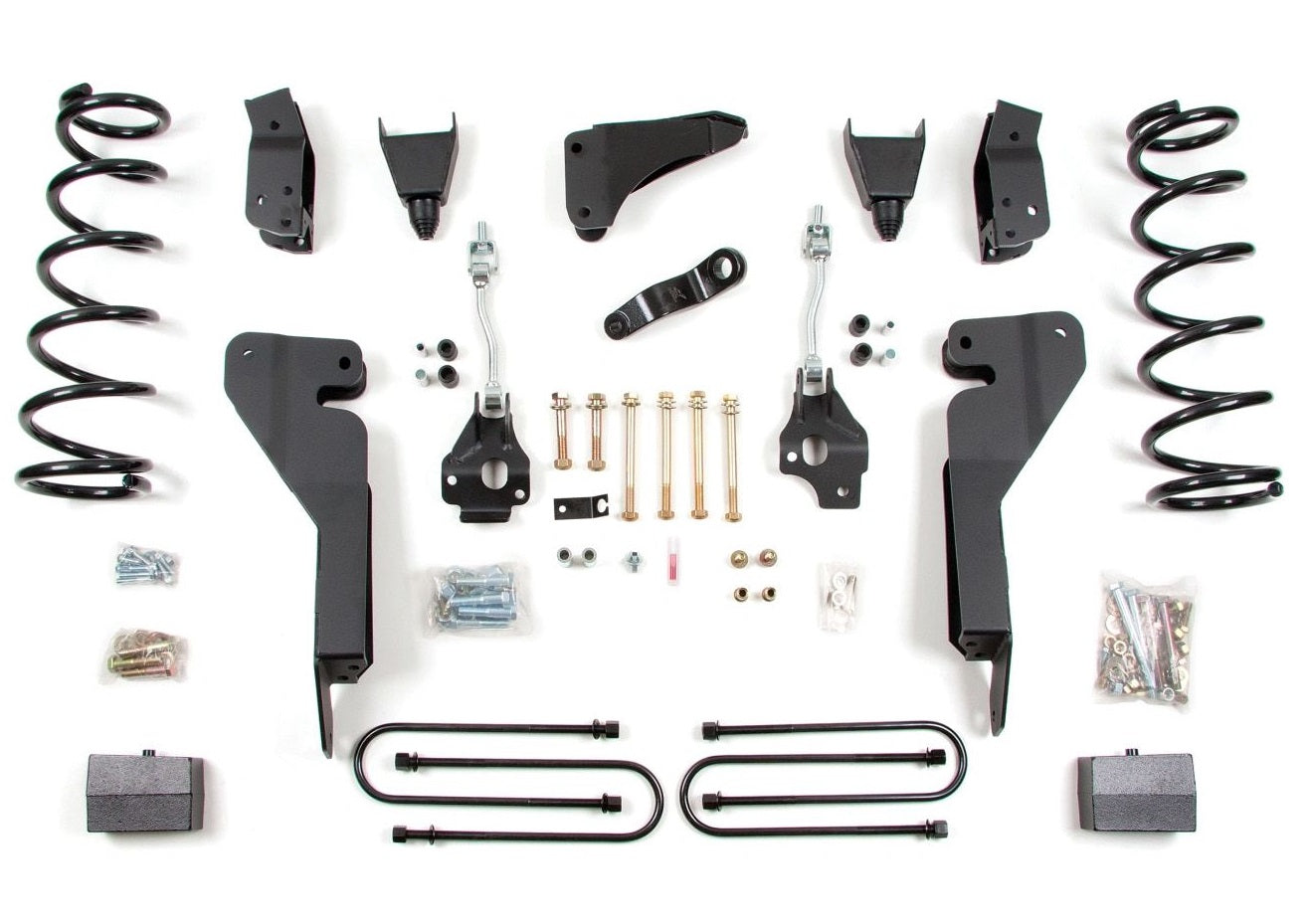 ZONE 2003-2007 DODGE RAM 2500,3500 4WD DIESEL,3.5" REAR AXLE,6" COIL SPRING LIFT