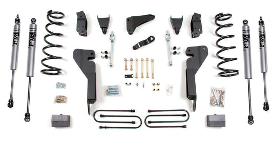 ZONE 2003-2007 DODGE RAM 2500,3500 4WD DIESEL,3.5" REAR AXLE,6" COIL SPRING LIFT