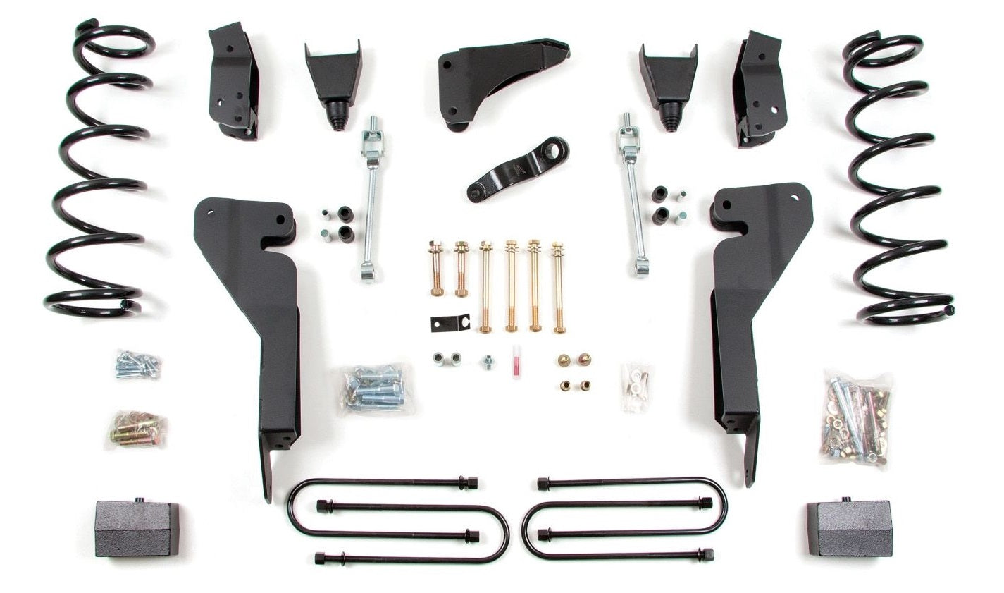 ZONE 2003-2007 DODGE RAM 2500,3500 4WD DIESEL,4" REAR AXLE,6" COIL SPRING LIFT