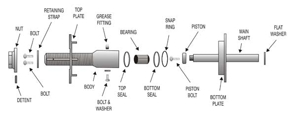 COILOVER ELIMINATOR,PISTON RING  050-901