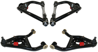 67-69 FULL 2" DROP,BRAKES,REAR KIT,RED