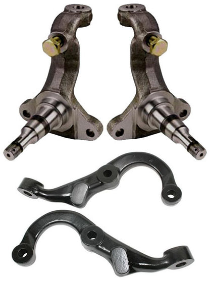 67-69 FULL SPINDLE,BRAKES,REAR KIT,BLACK