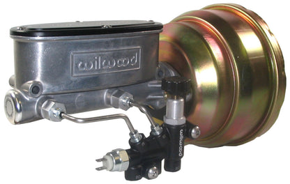 POWER BRAKE BOOSTER & WILWOOD MASTER CYLINDER,PROPORTIONING VALVE,55-64 CHEVY