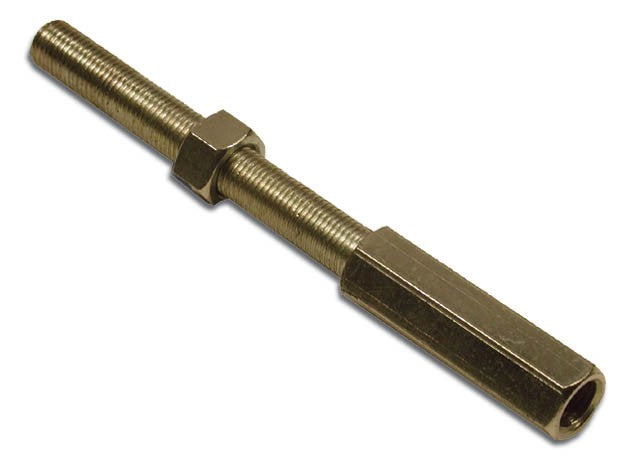 ROD EXTENSION,4 3/4",BRIGHT ZINC