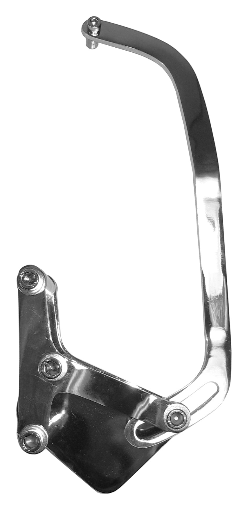 ALTERNATOR BRACKET KIT,DELCO 10-SI ALTERNATOR,CHROME