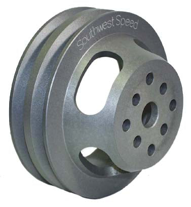 WATER PUMP PULLEY,CAST ALUM,5 9/16"