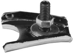 DISTRIBUTOR CLAMP KIT,SBC,CHROME