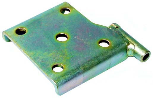 SPRING PLATE,SHOCK,STEEL,1/2" DROP,LEFT