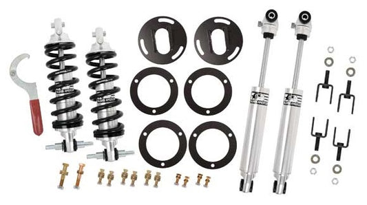 FRONT COILOVER & REAR SHOCK KIT,60-71 FORD FAIRLANE,FALCON,RANCHERO,WITH SBF