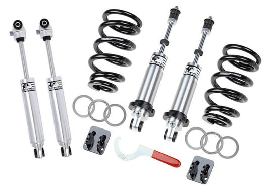 FRONT COILOVER & REAR SHOCK KIT,DOUBLE ADJUSTABLE,99-06 SILVERADO,SIERRA 1500,SB