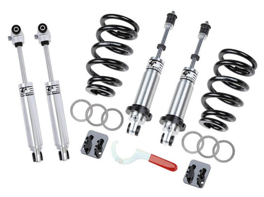 FRONT COILOVER & REAR SHOCK KIT,99-06 SILVERADO,SIERRA 1500,WITH BBC
