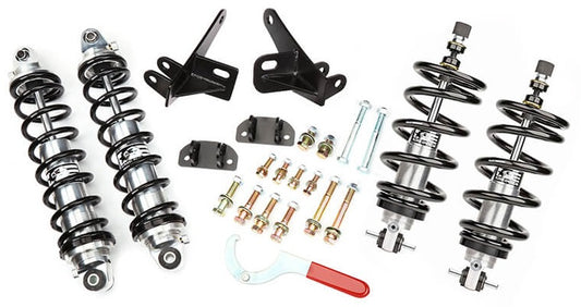 COILOVER KIT,FRONT & REAR,DOUBLE ADJUSTABLE,78-88 GM G-BODY,EL CAMINO,REGAL,SBC