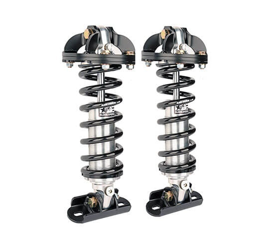 FRONT COILOVER & REAR SHOCK KIT,DOUBLE ADJUSTABLE,62-67 CHEVY II,NOVA,BBC