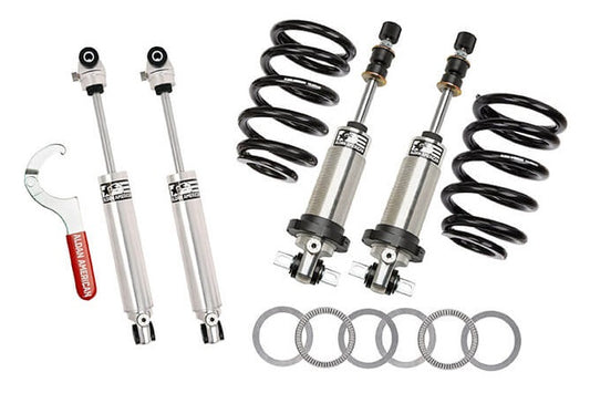 FRONT COILOVER & REAR SHOCK KIT,DOUBLE ADJUSTABLE,88-98 C1500 TRUCKS,BBC