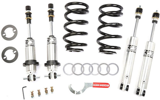 FRONT COILOVER & REAR SHOCK KIT,DOUBLE ADJUSTABLE,97-03 FORD F-150