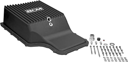 HI-TEK DEEP TRANSMISSION PAN,11-21 F250,6R140,BLACK